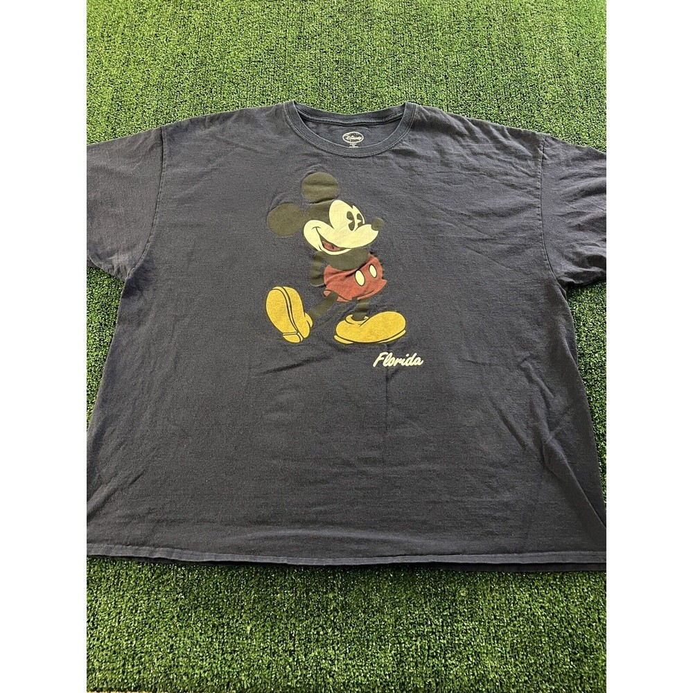 Disney Mickey Mouse Florida 3XL Blue T Shirt